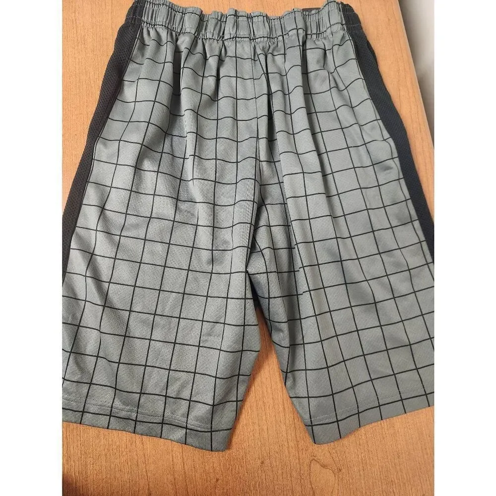 Jordan Retro 4 Stencil Dri-fit Shorts Dark Grey/Black. No string